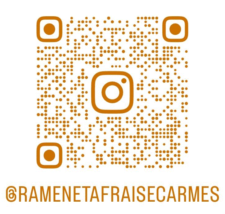 QR code Instagram Ramène ta fraise Carmes